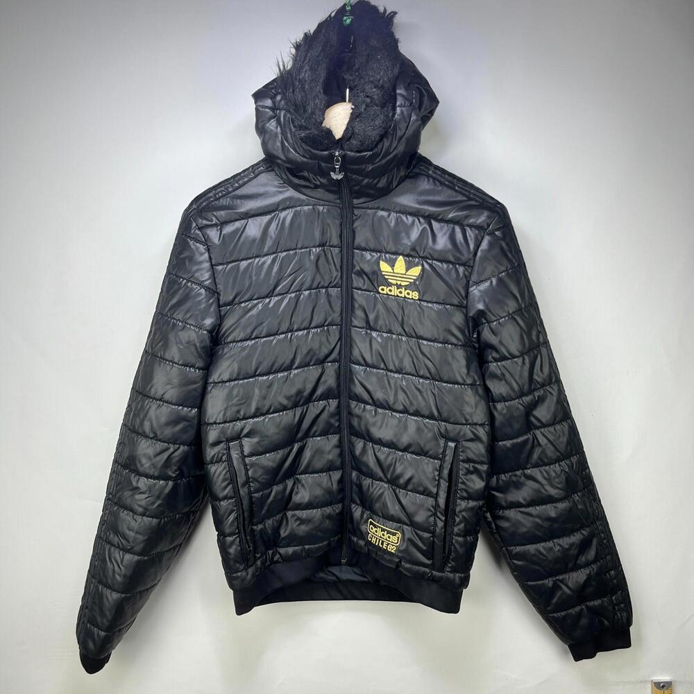 Vintage Adidas Y2K Chile 62 Puffer Jacket Small